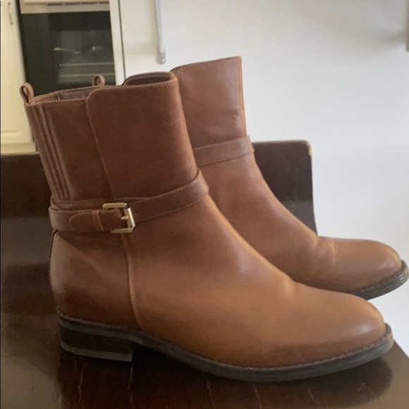 Blondo Volly Waterproof Brown Leather Ankle boots Sz 6 - Picture 5 of 16